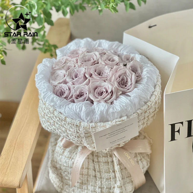 抽取雪梨纸包装包装纸100张鲜花花束蛋糕礼物装饰花艺包装纸