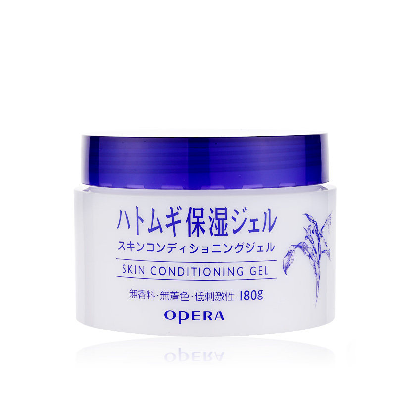 娥佩兰薏仁精华啫喱面霜日本滋润保湿补水肤乳液清爽护肤收毛孔