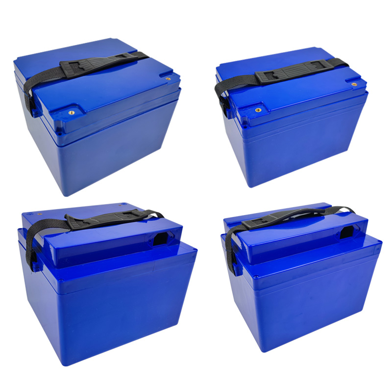 锂电池48v60v72v电动车电瓶盒子手提壳装18650外壳塑料电动车电池盒