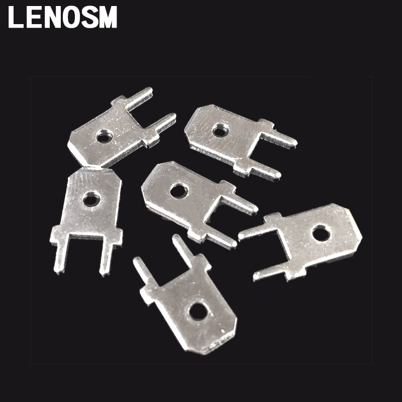 插片定位线路板pcb焊接端子倒插片冷接线端子dj611接线端子