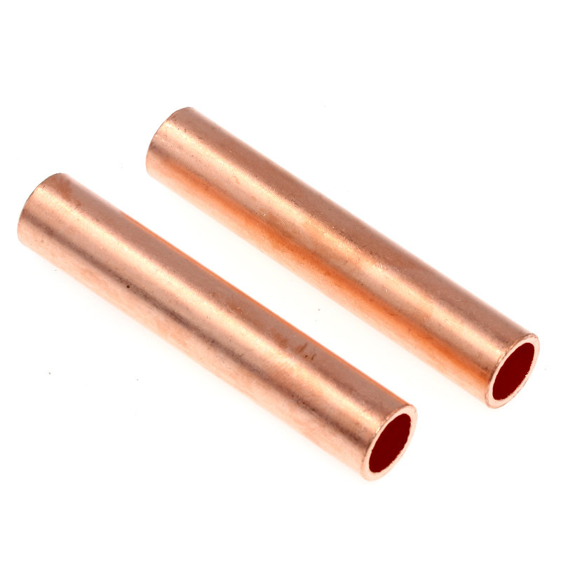 gt-50平方接线铜连接管电线电缆中间对接头接线端子 铜管鼻套管