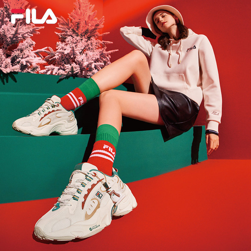 fila斐乐官方运动鞋2022年春季新款跑步轻便休闲跑步鞋