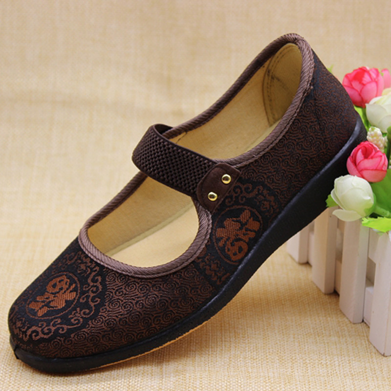 小脚布鞋老北京布鞋女单防滑软底小码裹脚奶奶老人布鞋