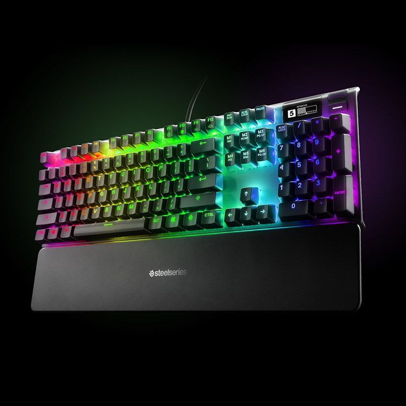 steelseries赛睿apexpro次世代游戏游戏机机械键盘全彩键盘