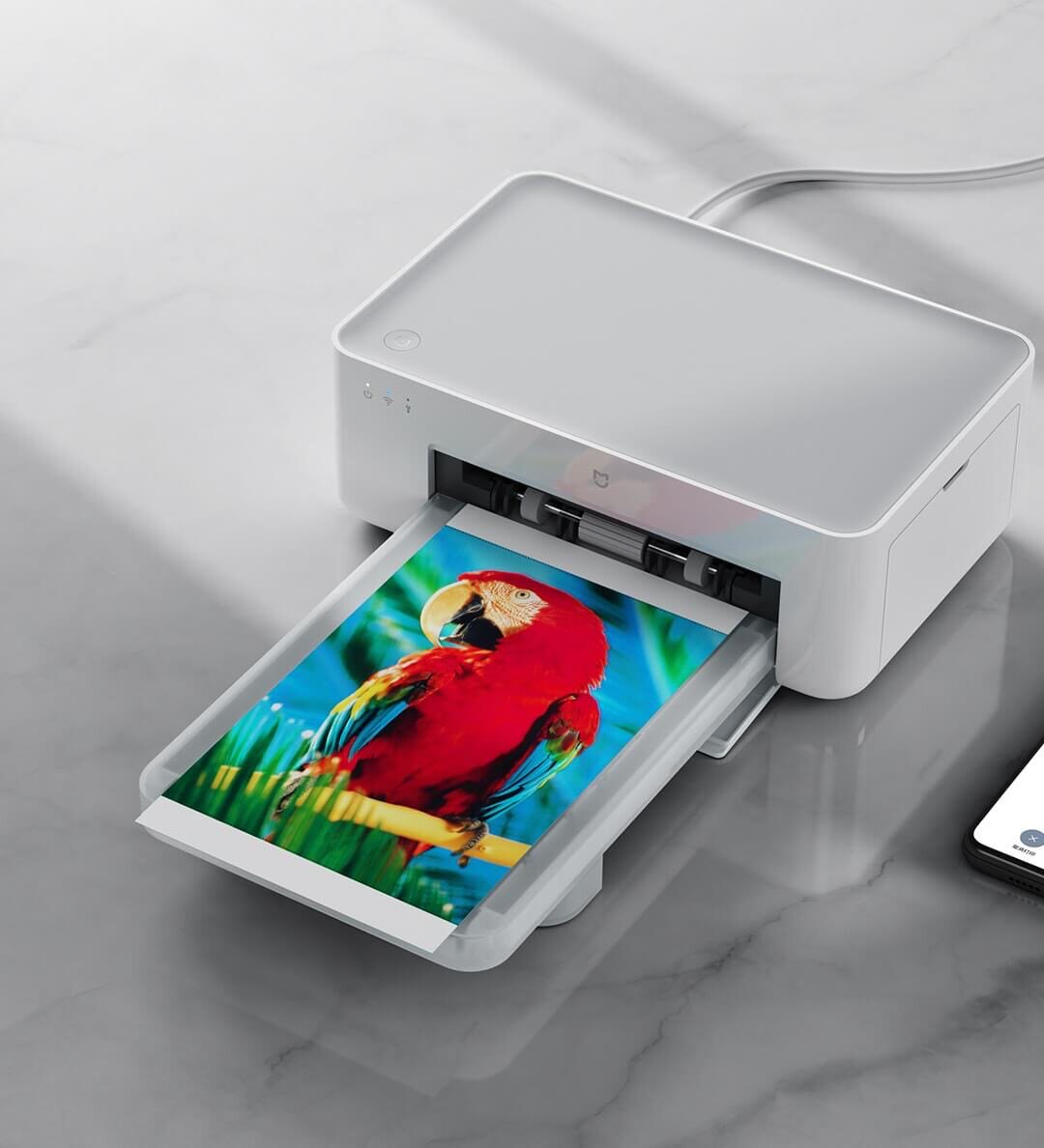 小米照片打印机片照片打印无线高清手机便携彩色照片冲印机热升华