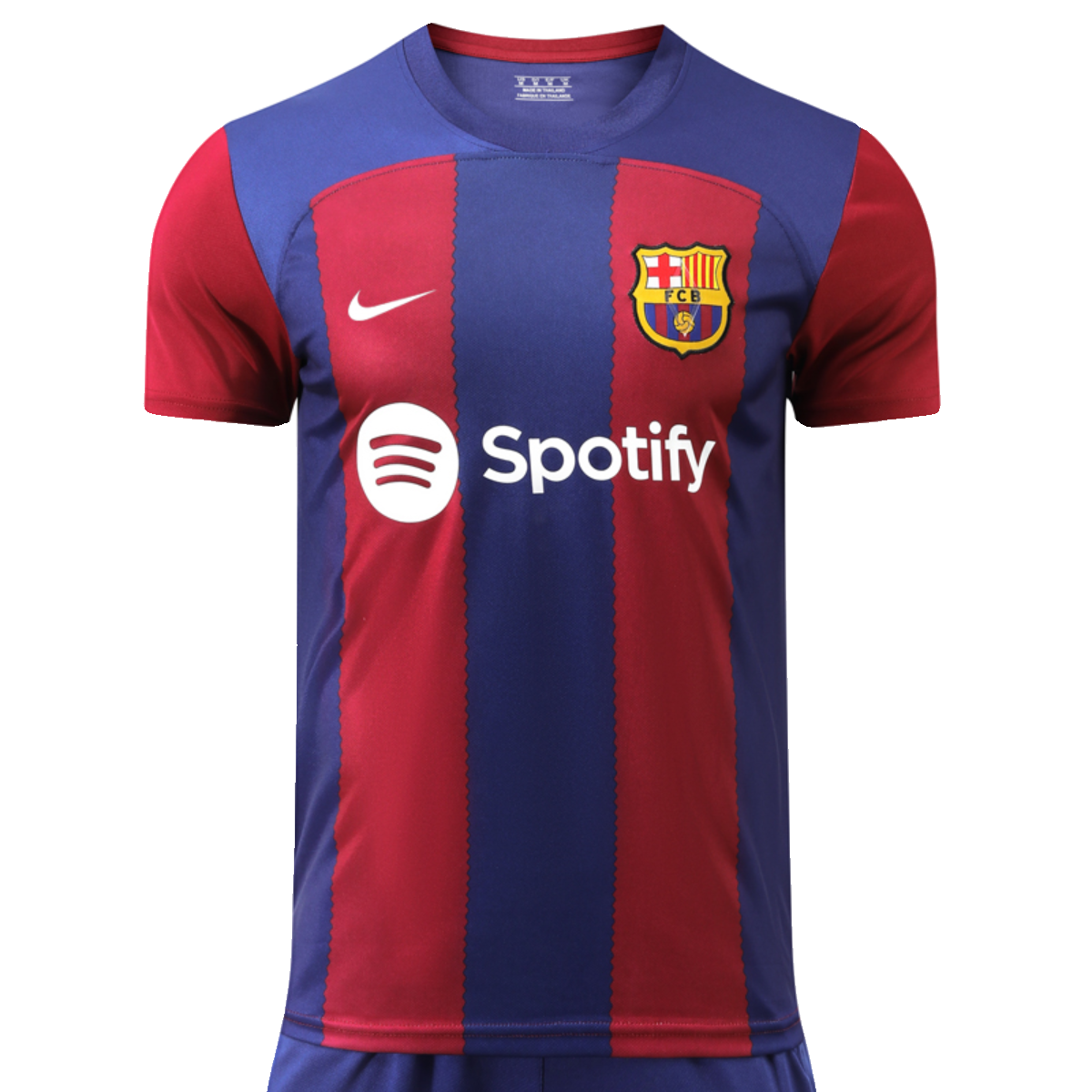 新款2324巴萨球衣二客梅西莱万短袖足球服定制印号菲利克斯队服