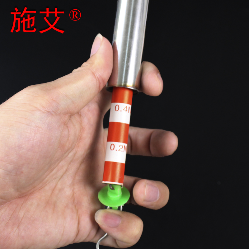 1n 牛顿分度值 5n5 圆筒测力计 施艾科教