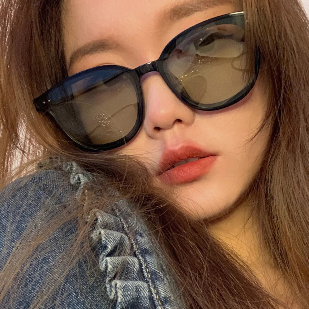 小红书同款gm墨镜女ins高级感抖音黄色炫酷装饰眼镜网红款太阳镜