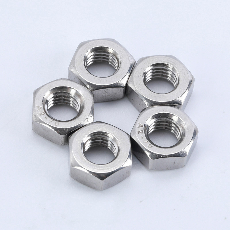 螺母不锈钢六角螺帽螺丝帽大全m1m1.2m1.4m27m33m36螺母