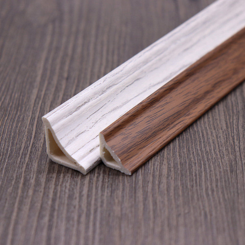 pvc木纹三角压阴角线条塑料实木实木地板地板革压条收边条