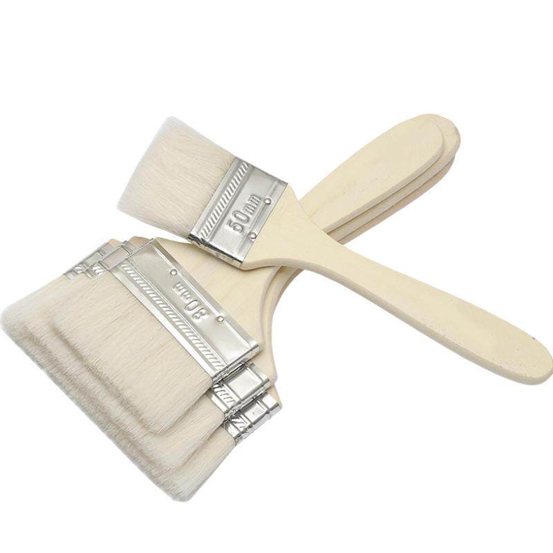 羊毛板刷装裱工具多功能国画软毛底纹排笔裱画羊毛刷