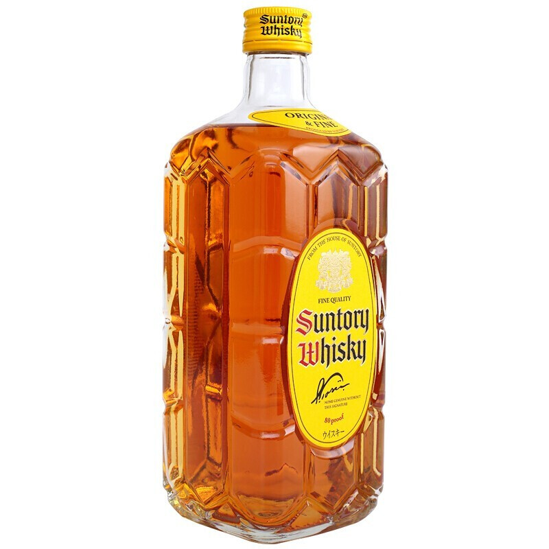 威士忌三得利角瓶700ml调和型洋酒日本原装进口威士忌