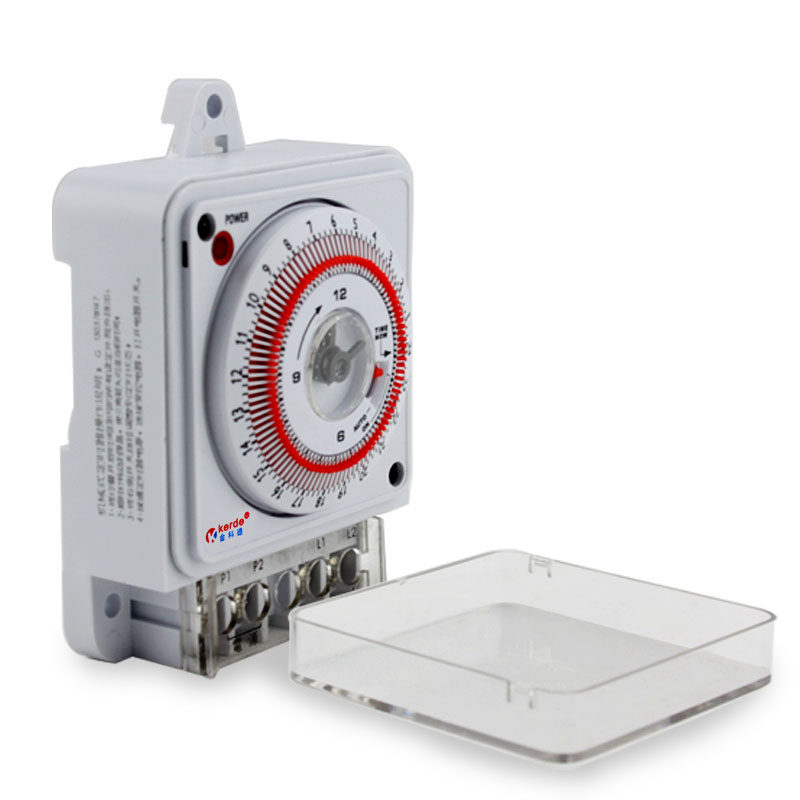 金科德大功率自动定时器tid03j定时器开关插座接线式16a机械循环