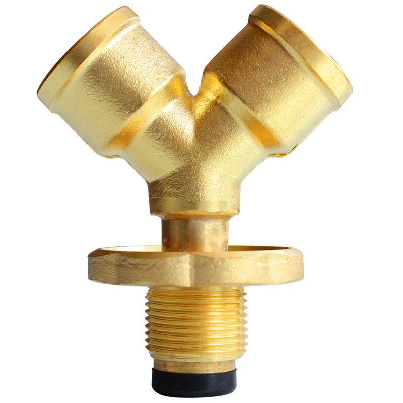 三通转接头煤气罐一分两路接口液化气钢瓶低高压减压阀转换头配件