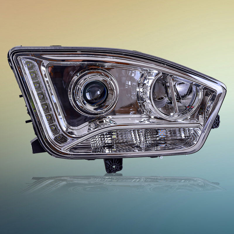 大灯总成led专用用于欧曼esth5牵引车改装大灯总成