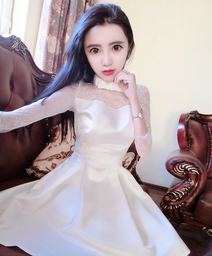 性感夜店女装2018新款蓬蓬连衣裙显瘦气质夜场裙子公主街夜衣馆夏