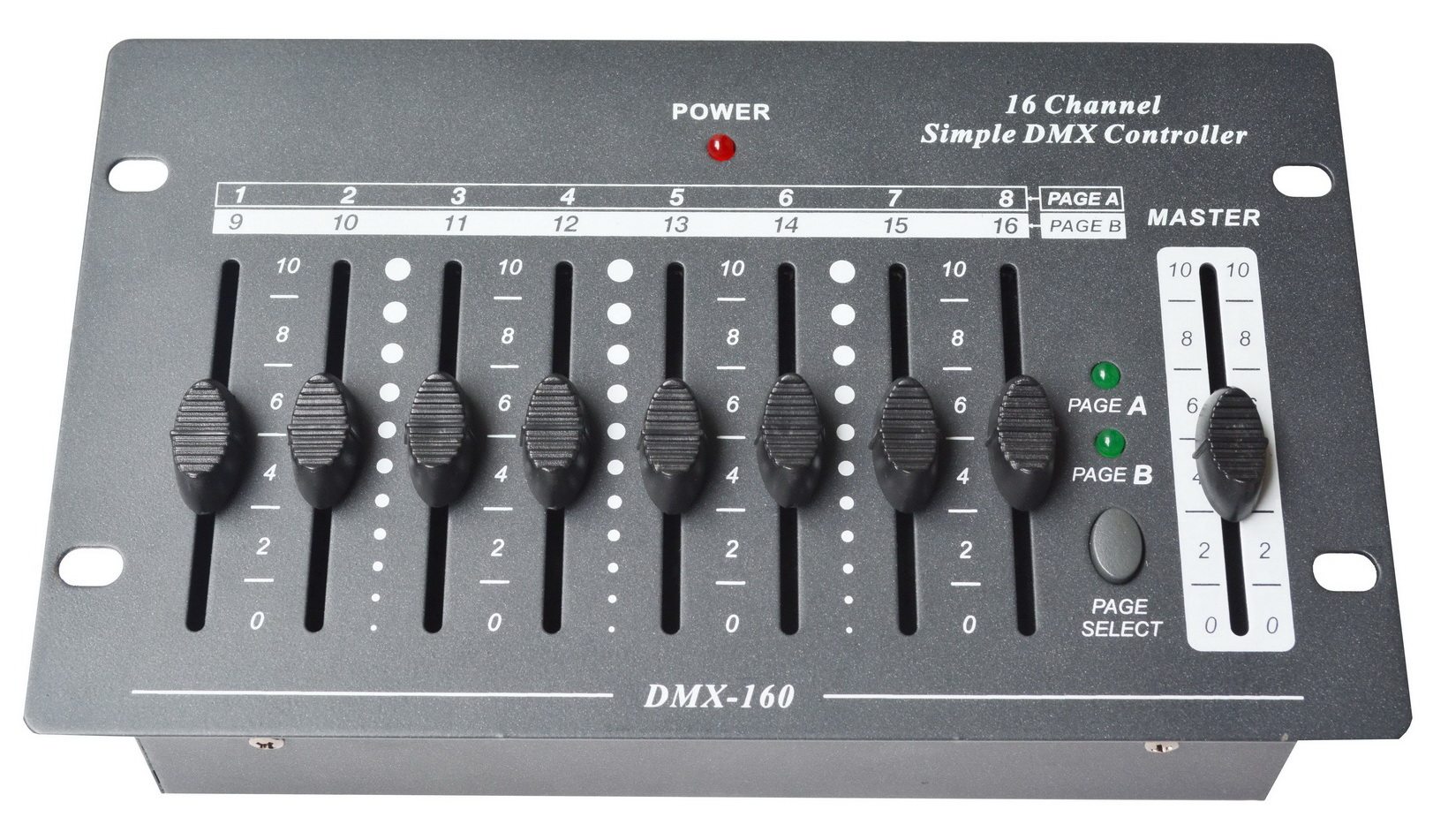迷你灯光无线线控16路24路简易控制台小型演出舞台灯光