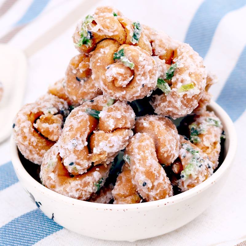 浙江麻花台州温岭特产岙环油爽香酥散装老式传统中式糕点