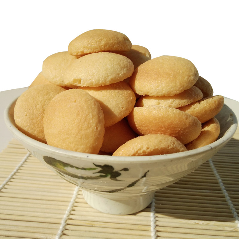 圆饼鸡蛋饼干蛋黄酥饼宝宝点心休闲传统糕点