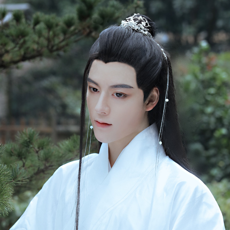 嫙笄原创手工古风男士束发冠头冠汉男子配饰发饰