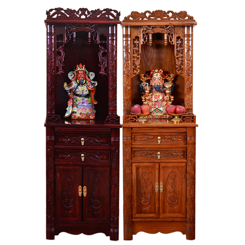 实木佛龛立柜供桌供台神龛佛台观音菩萨佛柜神柜家用财神爷供奉桌