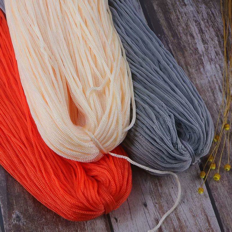 新款轻体粗冰丝手工编织材料勾帽子勾包丝带线升级冰丝线编帽子线