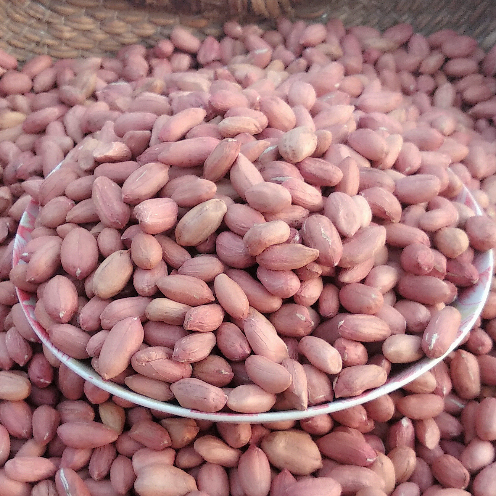 花生2022花生米新货5斤农家自产鲁花大粒粒大花生
