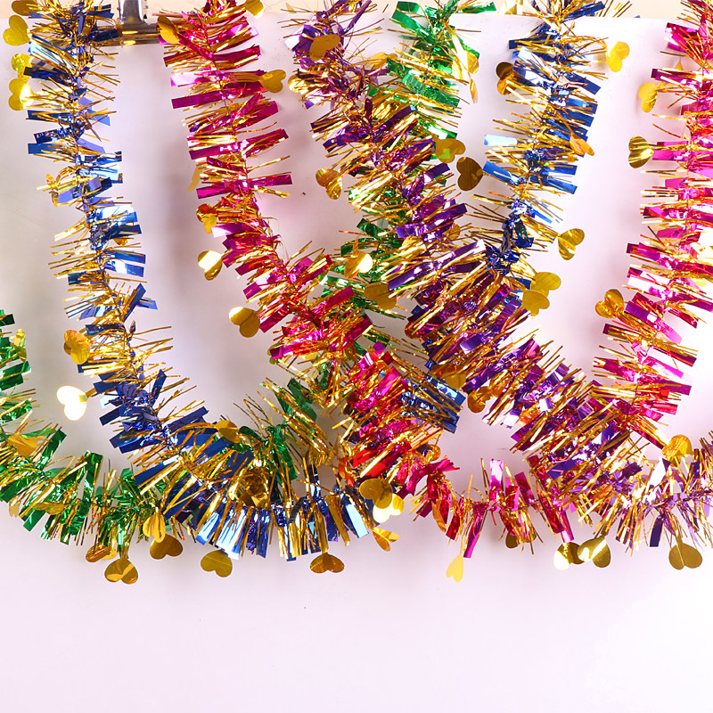 结婚拉花生日圣诞毛条彩条装饰幼儿园手工六一儿童节毛条