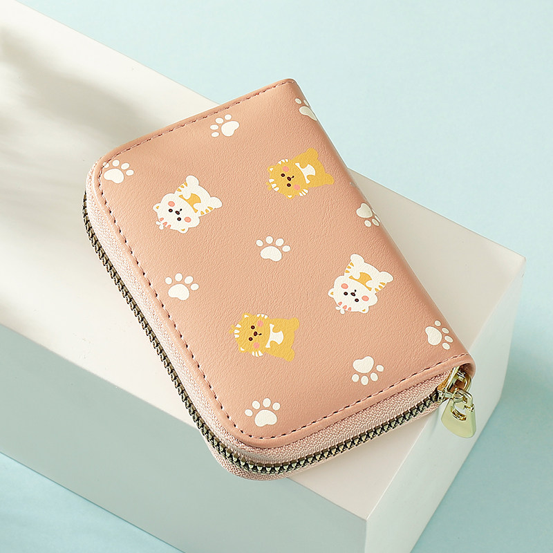 简约卡包女式精致可爱爱小巧多卡位大容量卡片卡包