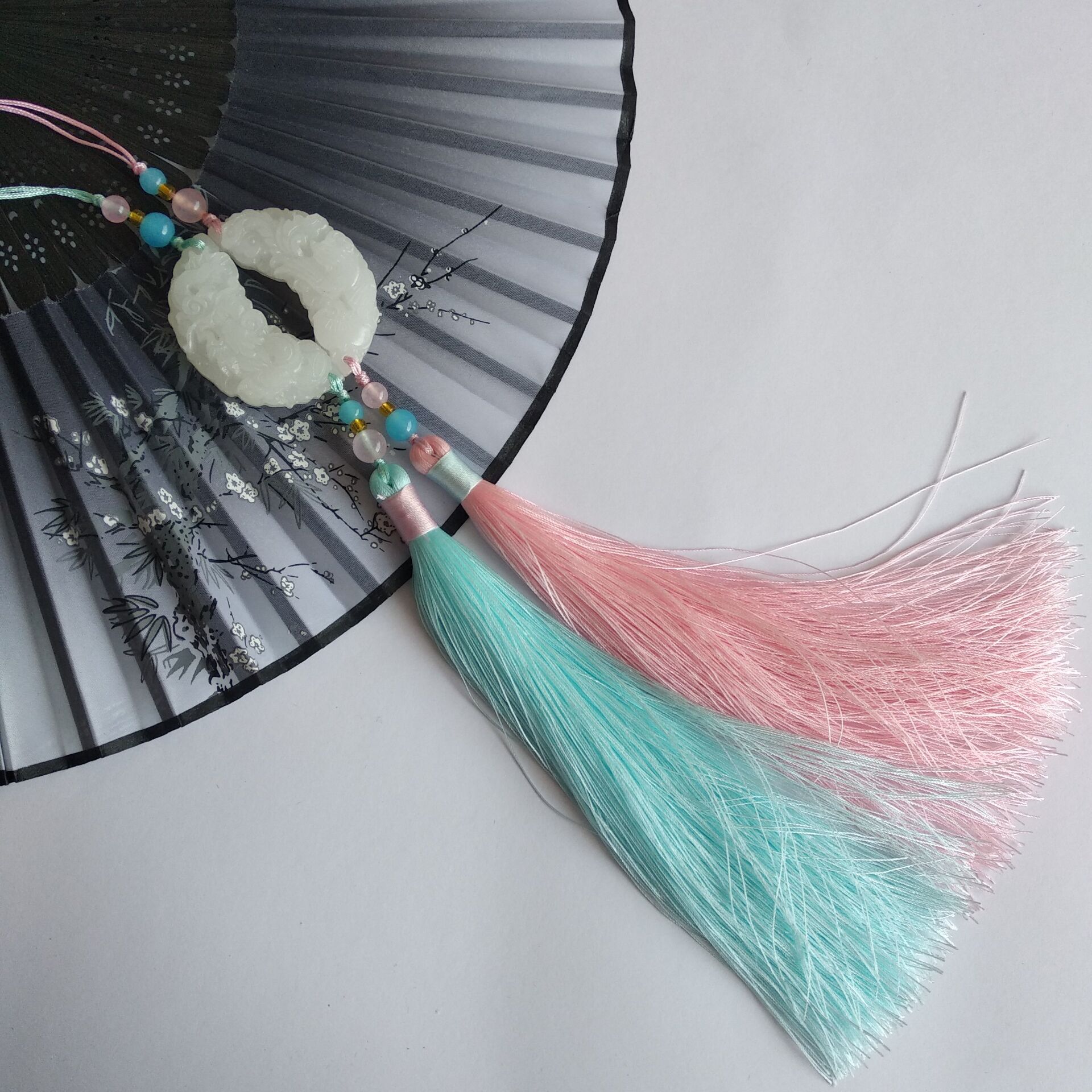 汉服配饰玉佩禁步龙凤对佩流苏吊坠男女情侣一对腰间古风腰佩挂件