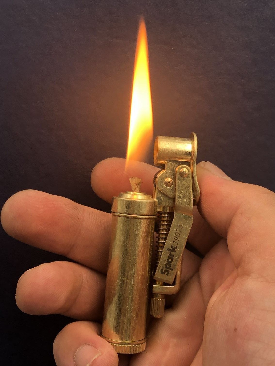 铜化复古手工纯铜巴克战壕煤油打火机老式怀旧煤油打火机