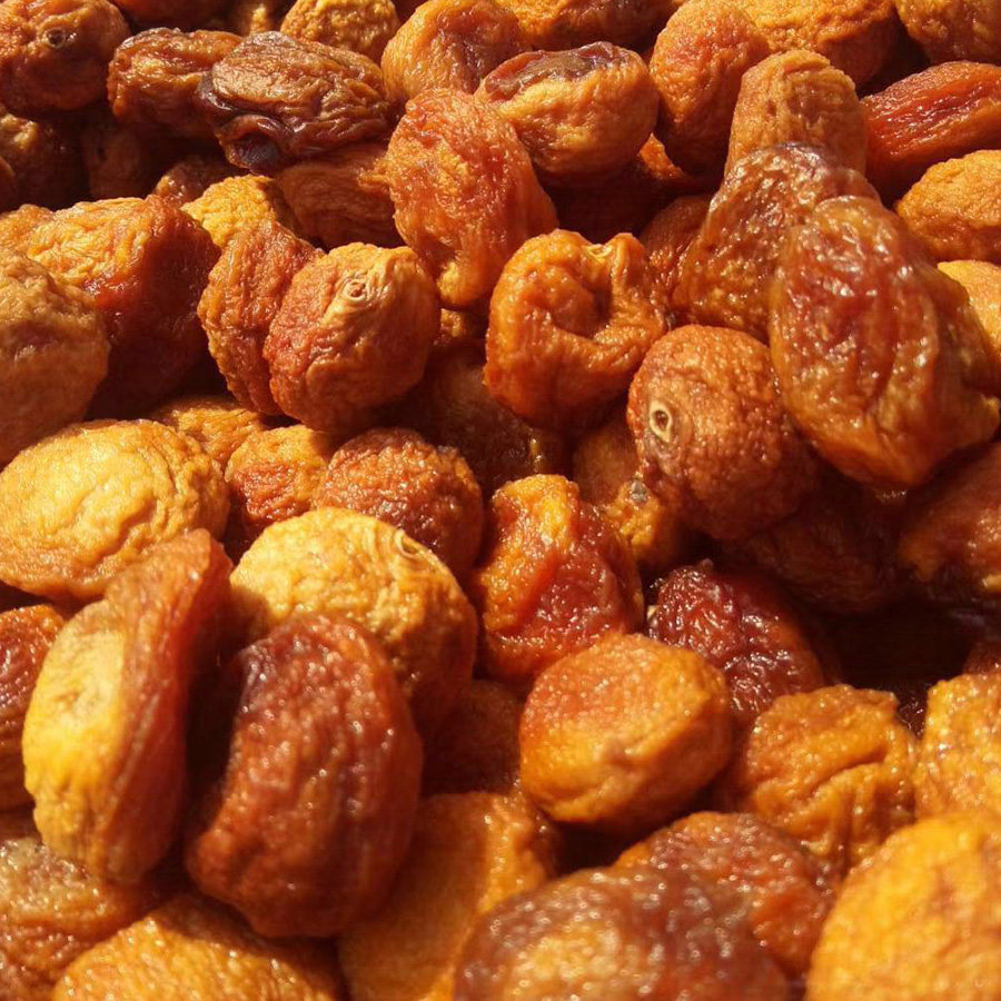 新疆阿克苏四团吊干杏干无添加一杏两吃500g新鲜带核杏自然果年货