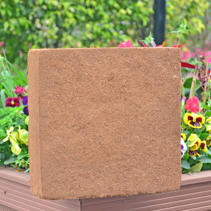 9斤印度进口大块椰砖椰糠多肉营养土耶砖种菜兰花椰壳椰土肥包邮