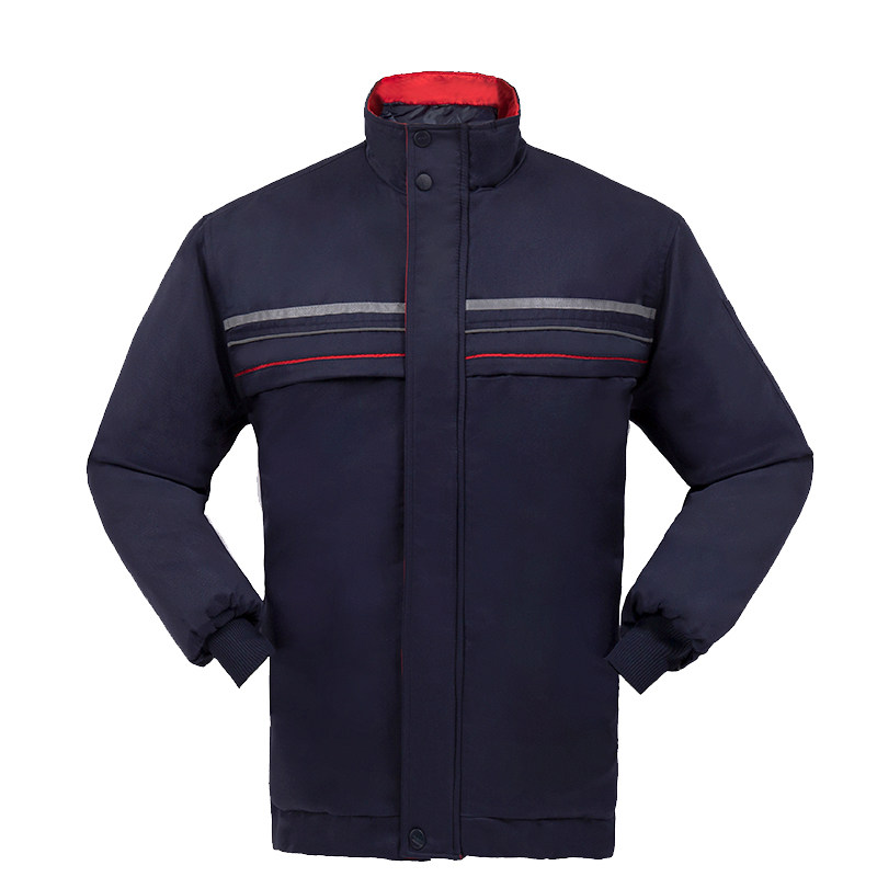 冬季工作服棉衣外套棉袄大码宽松加厚劳保工程棉衣