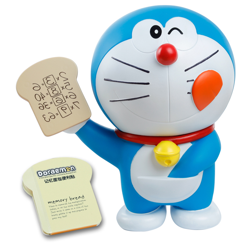 多啦a梦 机器猫叮当猫记忆面包便利贴便签纸手办可爱摆件女孩礼物