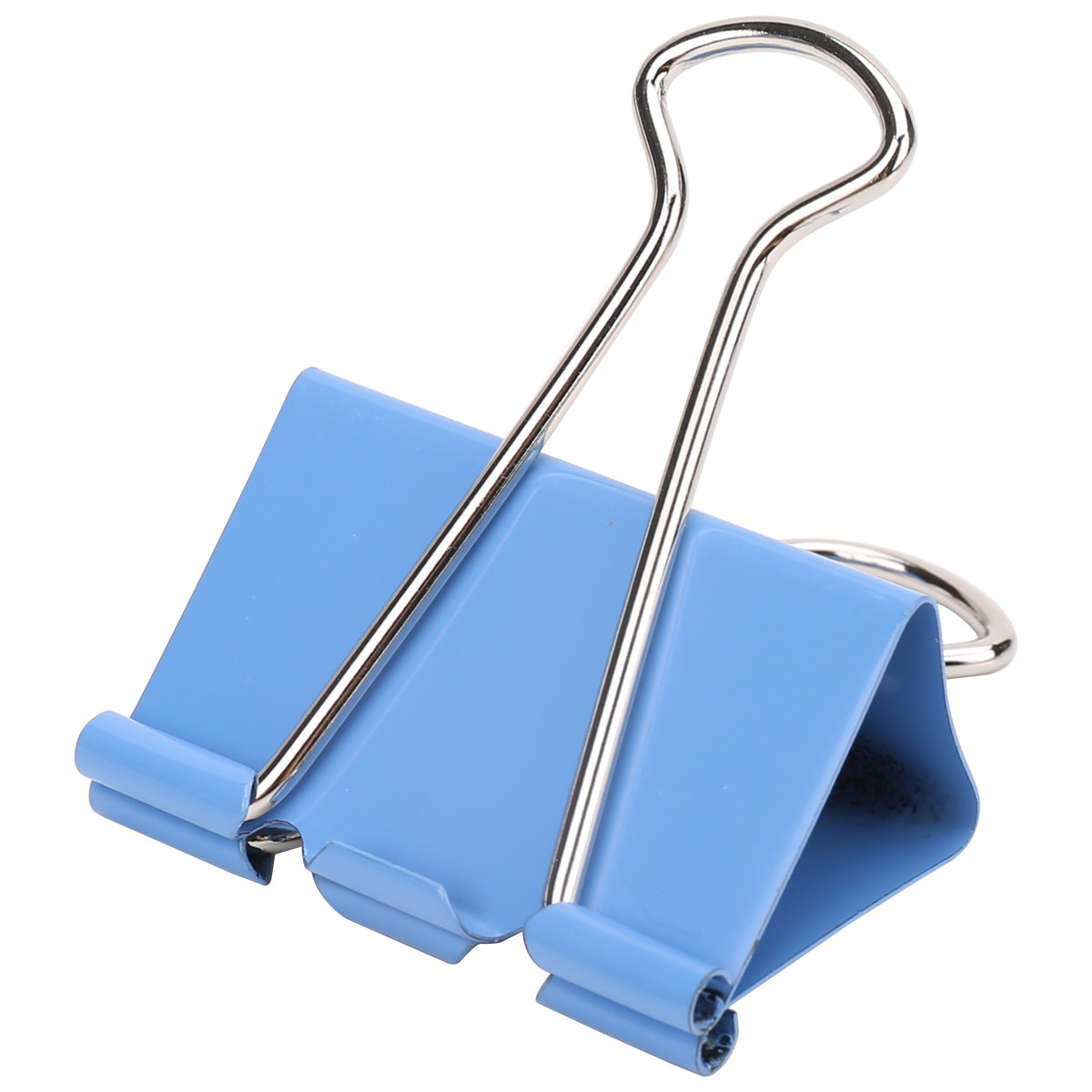 得力855615mm彩色长尾票据6号凤燕燕尾夹子票夹