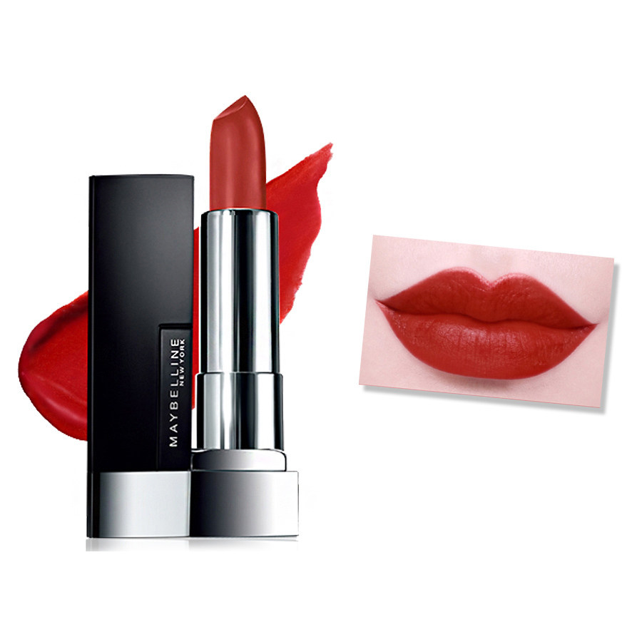 美宝莲魔方口红钢琴唇膏绝色持续哑光丝绒学生唇膏