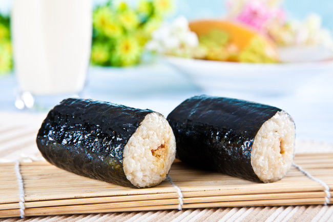 日本樱花特级即食手卷大片寿司海50张枚海苔系列