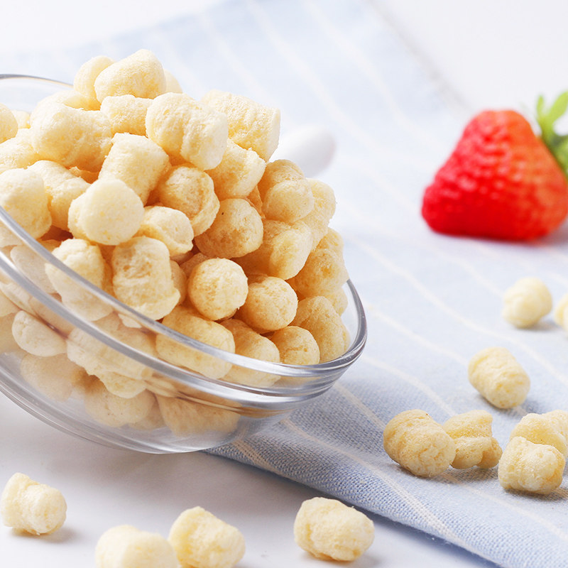 本丁虾球泡芙40g一岁宝宝零食婴幼儿童健康营养膨化食品