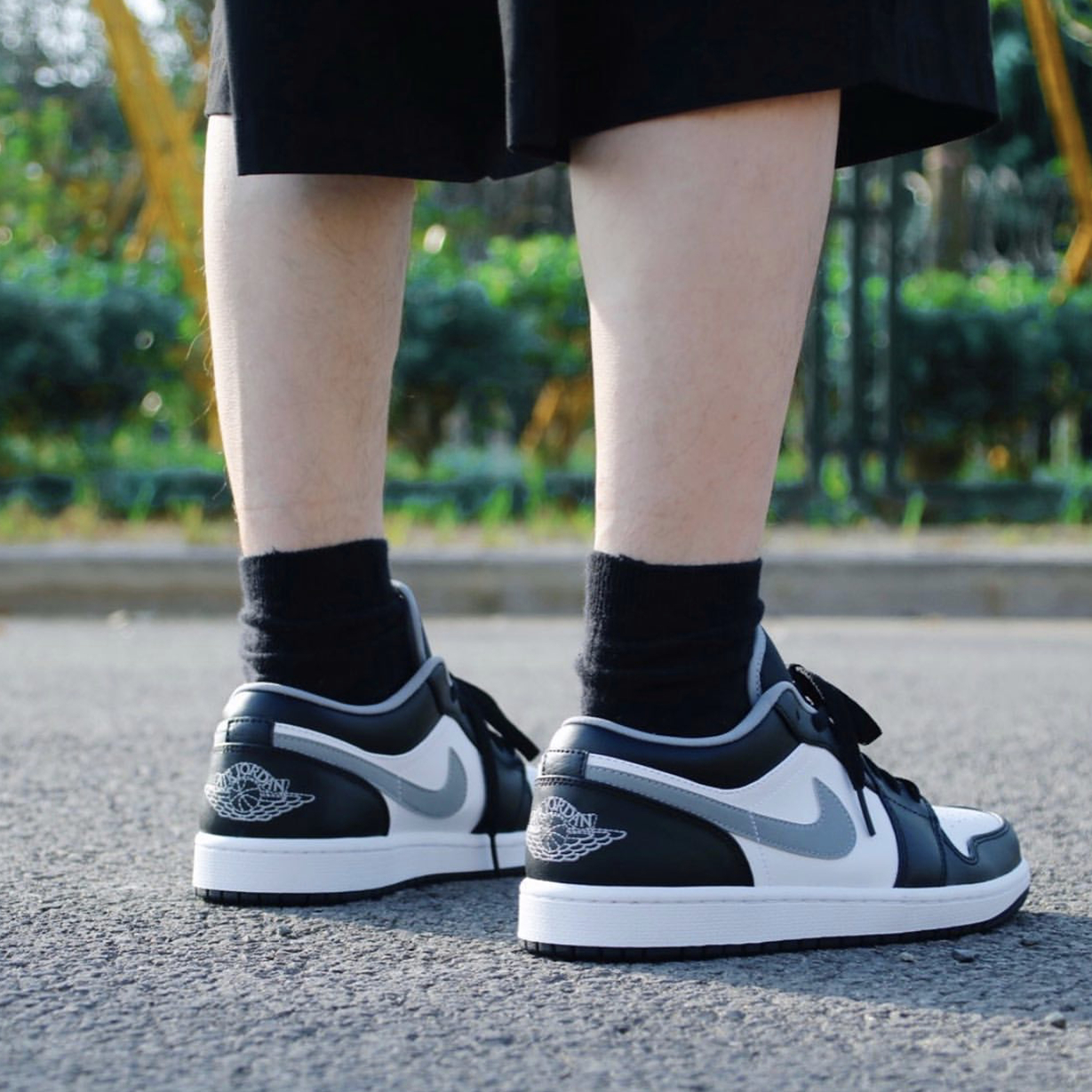 airjordanlowaj1低帮黑白灰影子伯爵低帮篮球鞋板鞋