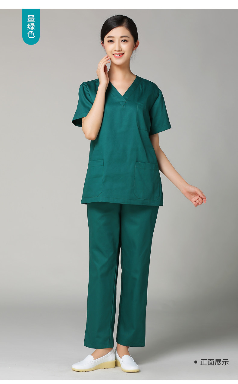 医院男女手术衣纯棉纱卡耐耐高温消毒洗手衣室医护制服