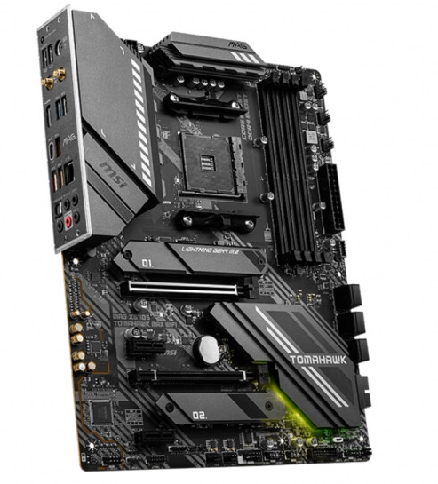 微星magx570stomahawkmaxwifi电脑游戏主板支持amd主板