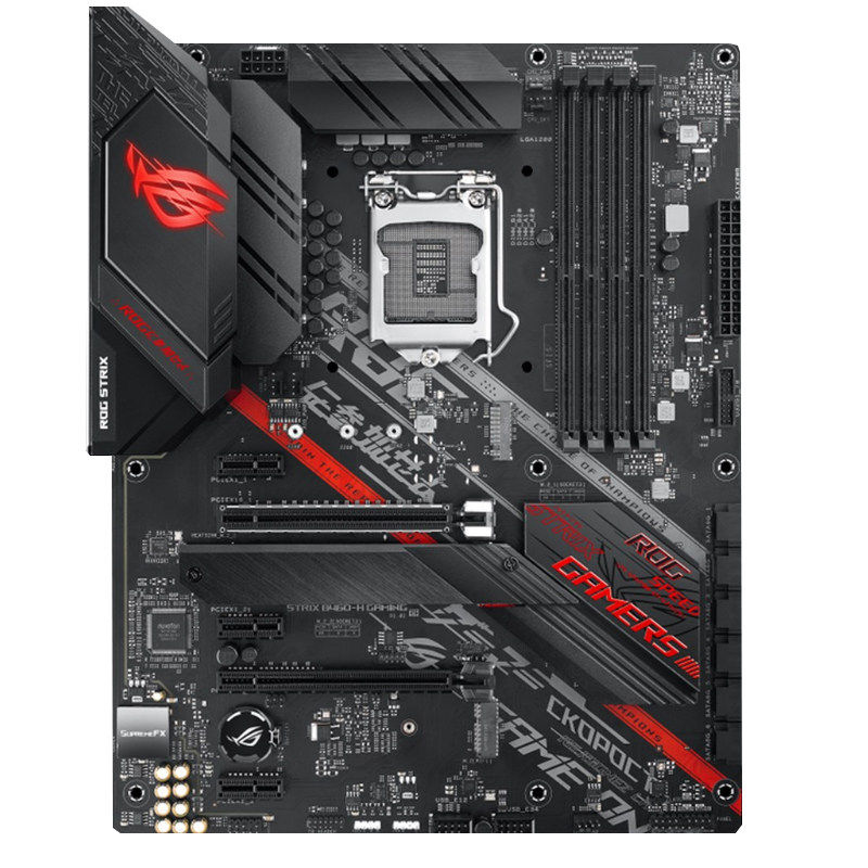 asus华硕玩家国度b560m-plusb460mh510系列电竞游戏电脑主板