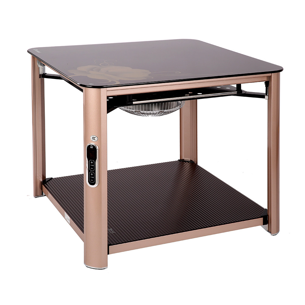 取暖瑞奇奇电家用正方形烤火电炉电烤桌电暖桌l2180取暖桌