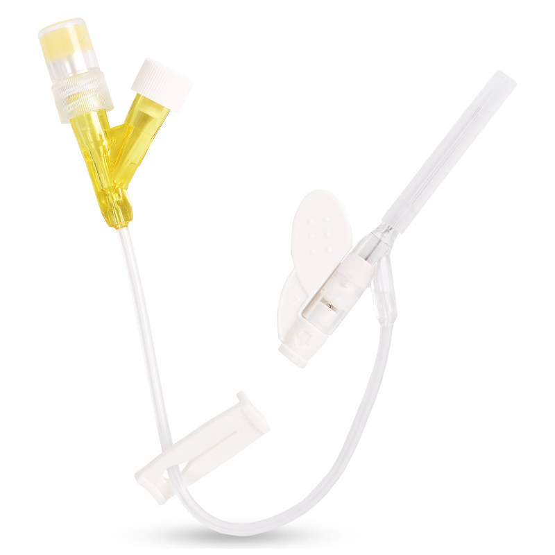 洪达静脉留置针一次性医用无菌静脉输液器滞留针头吊针带肝素帽