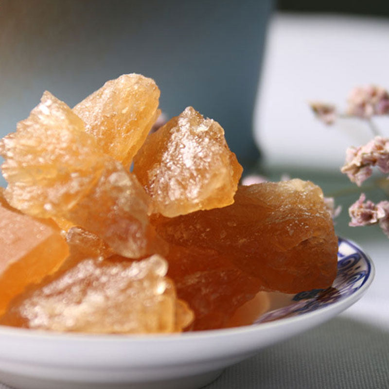 航妈家老冰糖黄冰糖罐装碎冰糖 甘蔗冰糖360g