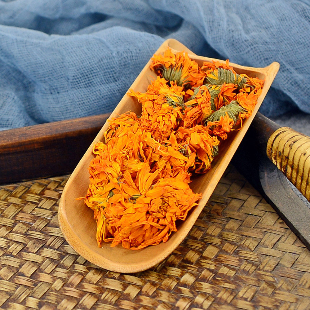 静萱金盏菊250g克中药材散装正品金盏花金盏菊干花茶可磨金盏菊粉