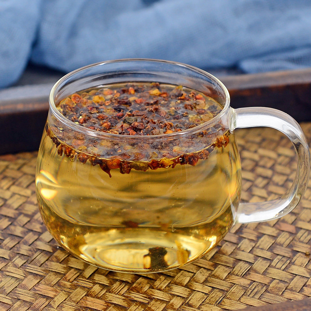 静萱沙棘500g克中药材野生新疆沙棘果干含沙棘油沙棘茶