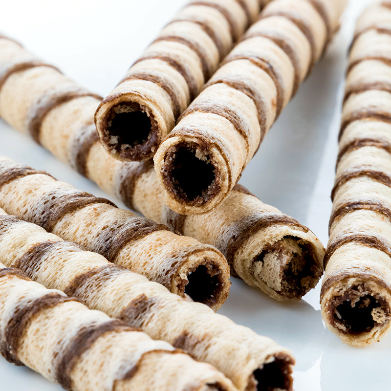 [满减]康师傅彩迪卷40g草莓巧克力哈密瓜休闲零食批发小吃