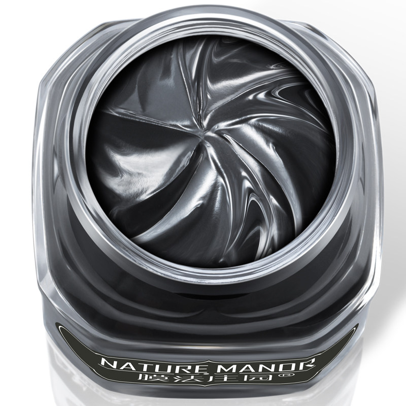 膜法庄园黑泥面膜深层清洁补水去黑头控油收缩毛孔涂抹式泥面膜女